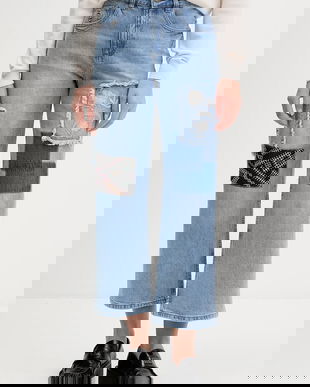 Desigual jeans PATCHE high waist, 25WWDD20