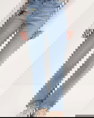 Desigual jeans SUNFLO high waist, 25WWDD23