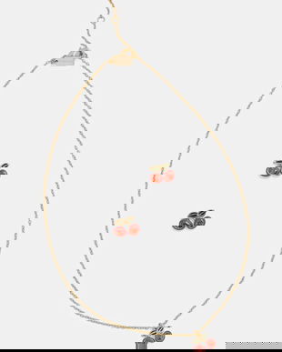 Coach colier si cercei 37551690GLD600