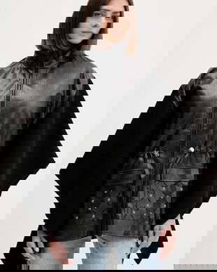 Desigual poncho EYELETS ALDAMA culoarea negru, 25WAIA08