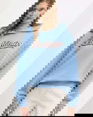 La Mania bluză TAE cu glugă, cu imprimeu, TAE