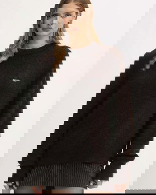 Rotate pulover din amestec de lână culoarea maro, călduros, 1146392910