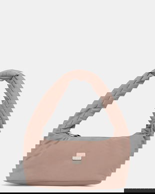 Tommy Jeans poșetă culoarea bej, AW0AW17886