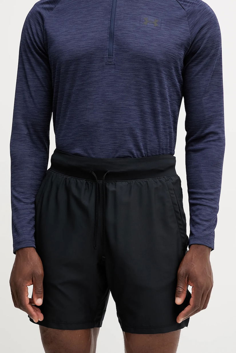 Under Armour pantaloni scurți de antrenament culoarea negru, 1376831