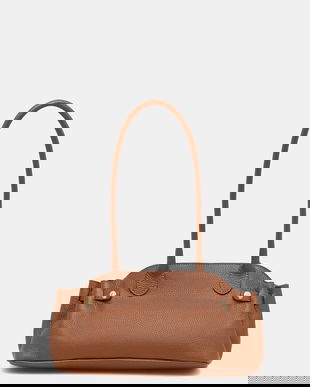 Answear.LAB poseta de piele culoarea maro