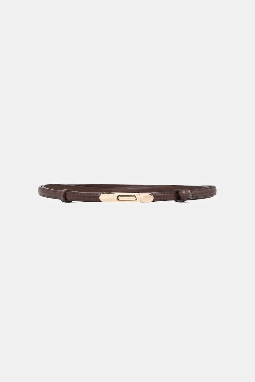 Answear.LAB curea de piele culoarea maro