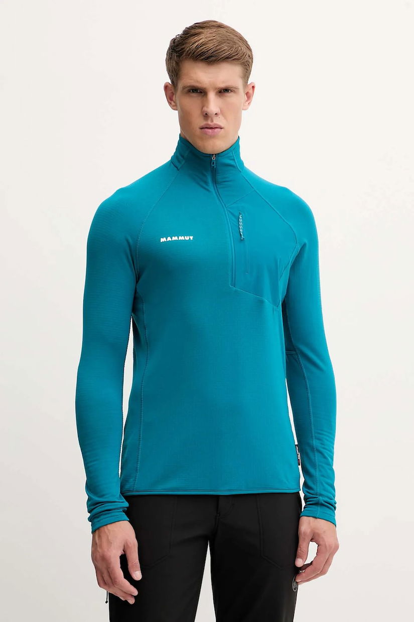 Mammut hanorac Aenergy Light culoarea verde, modelator, 1014-05521