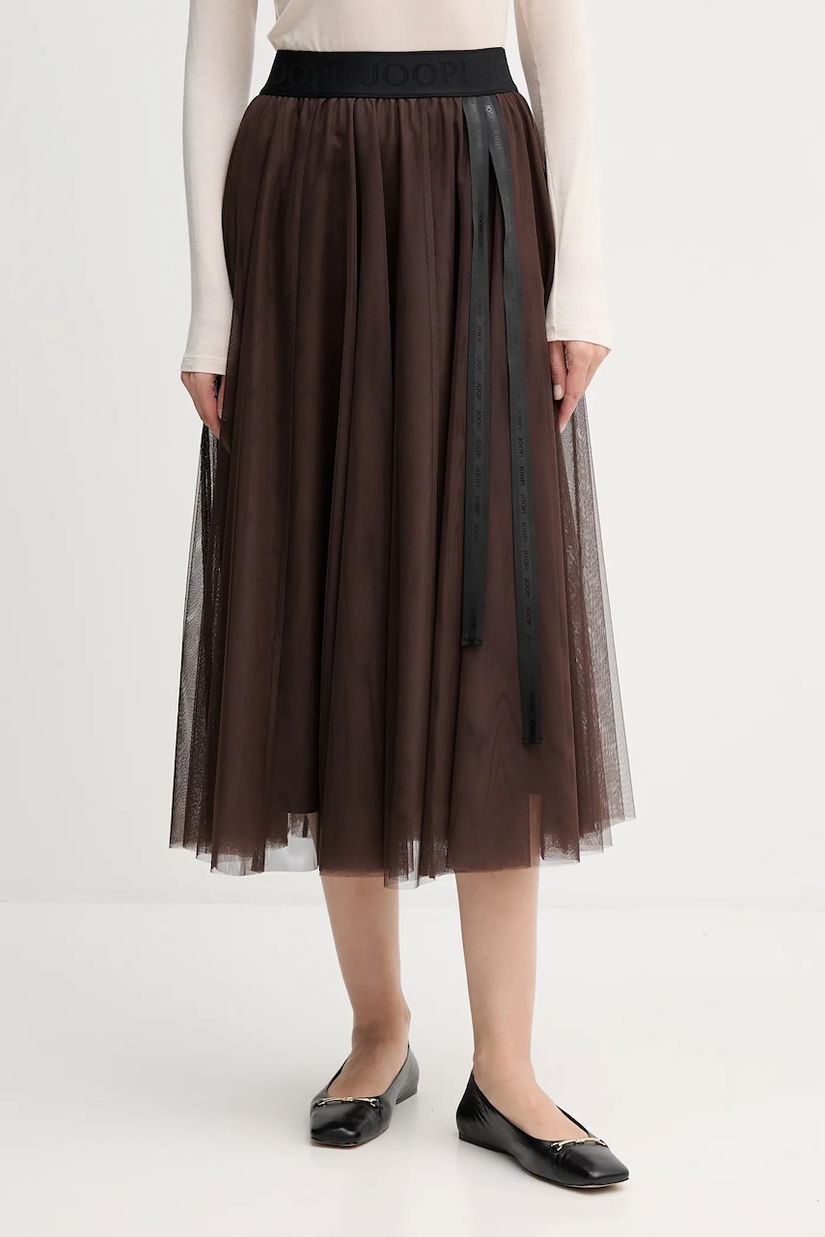 Joop! fustă culoarea roz, midi, evazați, 30046657