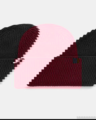 BOSS căciulă din amestec de lână culoarea negru, 50497808