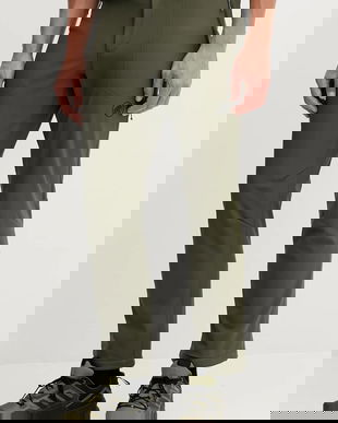 Mammut pantaloni sport Runbold Winter culoarea verde, drept, 1021.01380