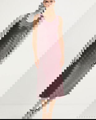 MM rochie TALETE culoarea bordo, midi, drept, 2526226018600