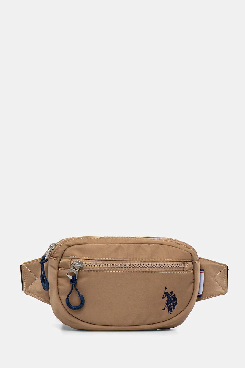 U.S. Polo Assn. borsetă Bigfork culoarea verde, BIUB55677MIA