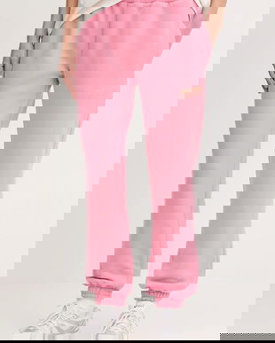 Rip Curl pantaloni de trening culoarea roz, cu imprimeu, 03LWPA