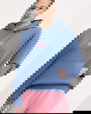 Rip Curl bluză ICONS OF SURF HERITAGE culoarea roșu, cu glugă, cu imprimeu, 06NWFL