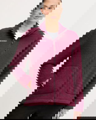 Mammut hanorac Falera culoarea roz, uni, 1014.05830