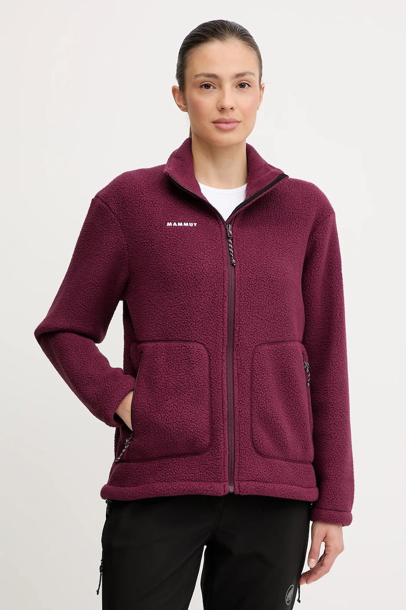 Mammut hanorac Falera culoarea roz, uni, 1014.05830