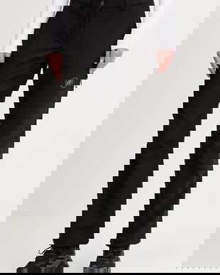 Mammut pantaloni sport Runbold Winter culoarea negru, drept, medium waist, 1021.01390