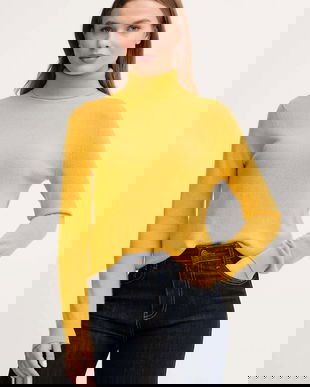 United Colors of Benetton pulover de lână culoarea gri, cu guler, 1002D2348