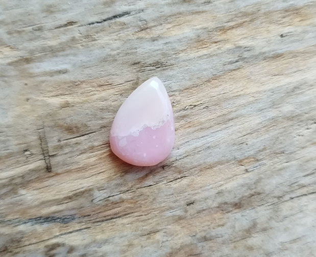 Cabochon opal roz, 18x13 mm