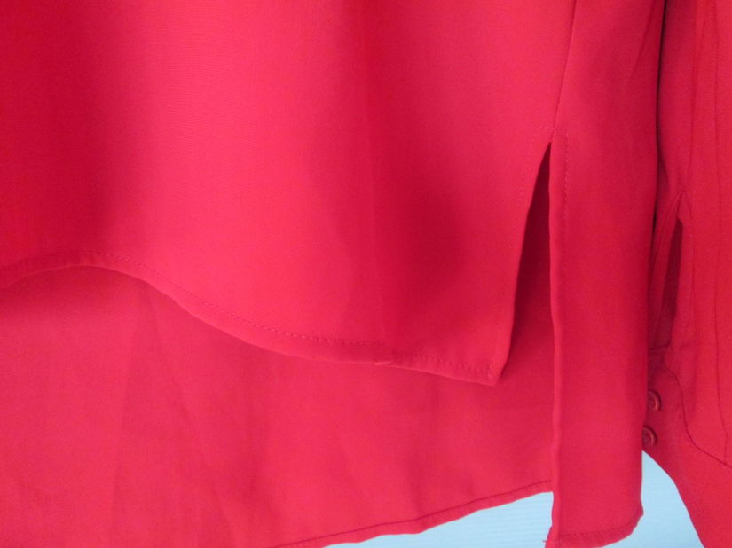 bluza rosie eleganta Zara dame M
