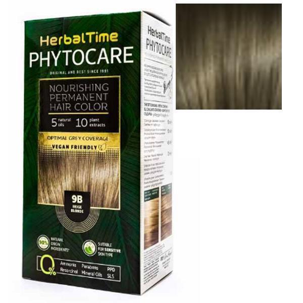 SHORT LIFE - Vopsea pentru Par Herbal Time Phytocare Rosa Impex, nuanta 7N