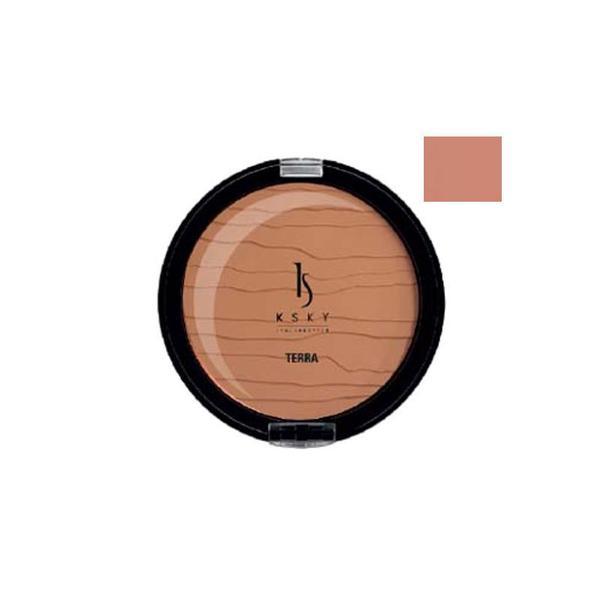 SHORT LIFE - Pudra Compacta Bronzanta KS61 KSKy Terra, Nuanta KS 613 Bronze, 25 g