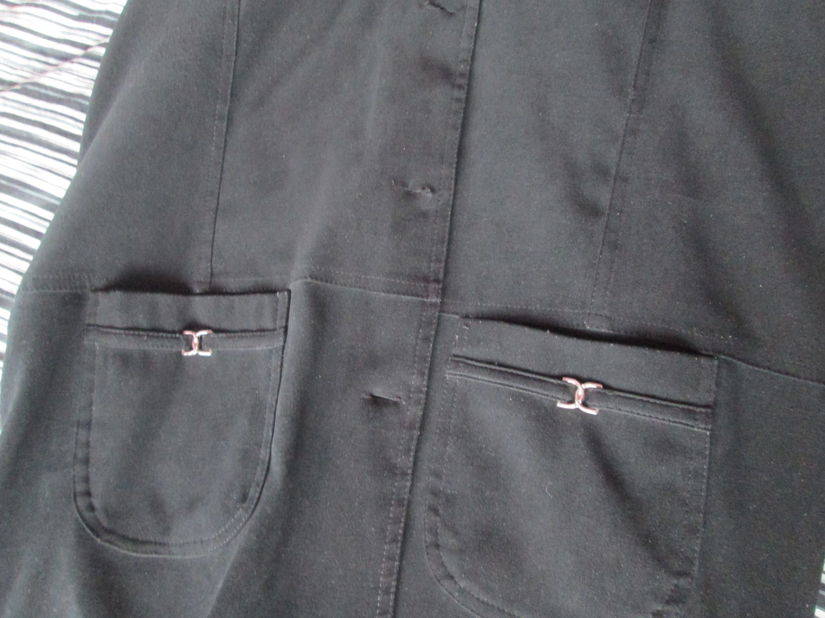 vesta neagra eleganta dame L