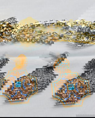 Set nou deosebit, cercei foarte eleganti cu cristale , bratara noua , ambele superbe in realitate