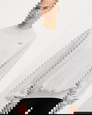 Puma hanorac de bumbac PUMA x ROSÉ culoarea gri, uni, 633803