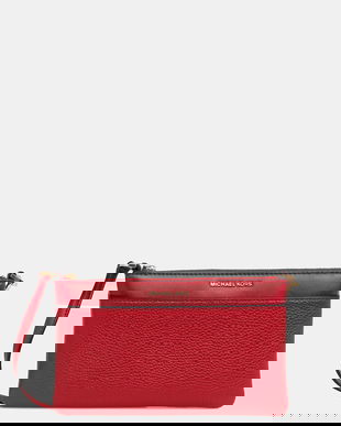 MICHAEL Michael Kors poșetă piele culoarea roșu, 32F5GJ6F6L