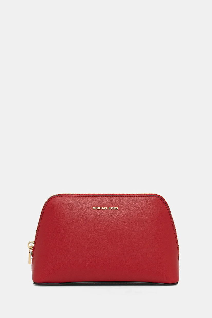 MICHAEL Michael Kors punga cosmetice culoarea rosu, 32F5GJ6T2T