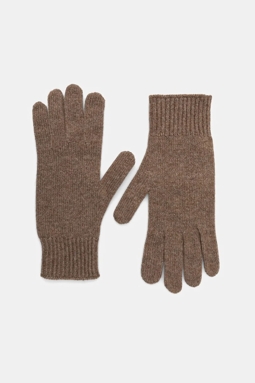 Weekend Max Mara manusi de cașmir LEA culoarea maro, 2525566015600