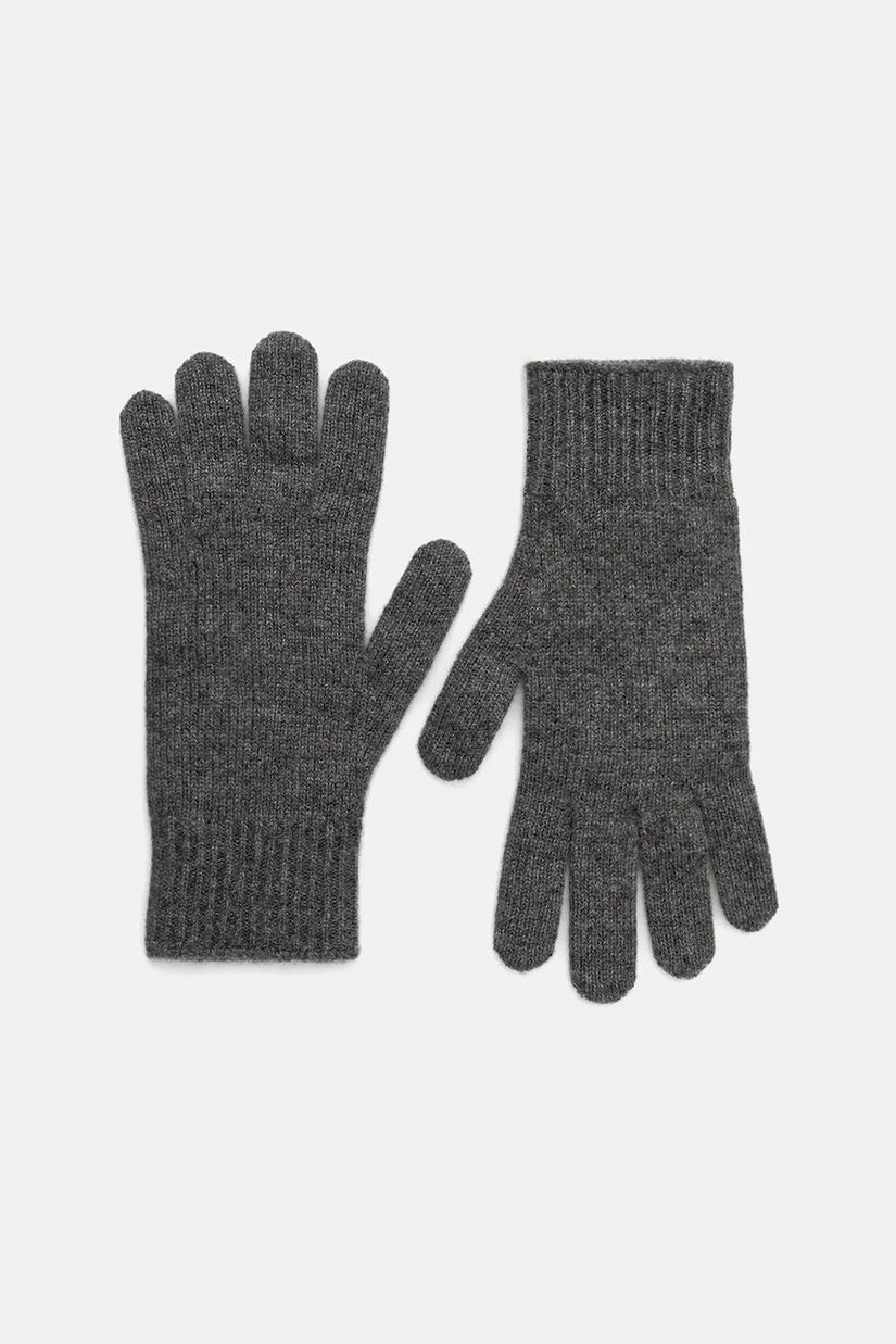 Weekend Max Mara manusi de cașmir LEA culoarea gri, 2525566015600