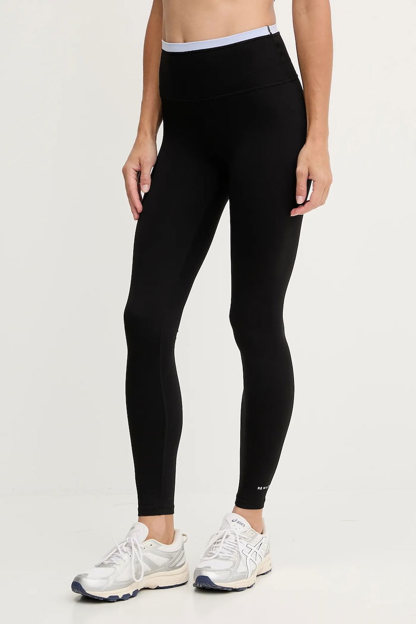 P.E Nation colanti Vita culoarea negru, uni, 243G343