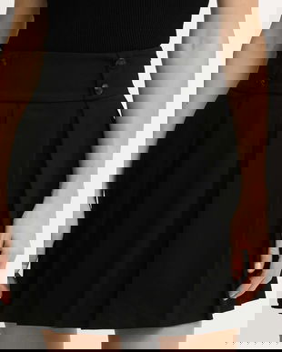 Morgan fustă JOSH.F culoarea gri, mini, evazați, JOSH.F