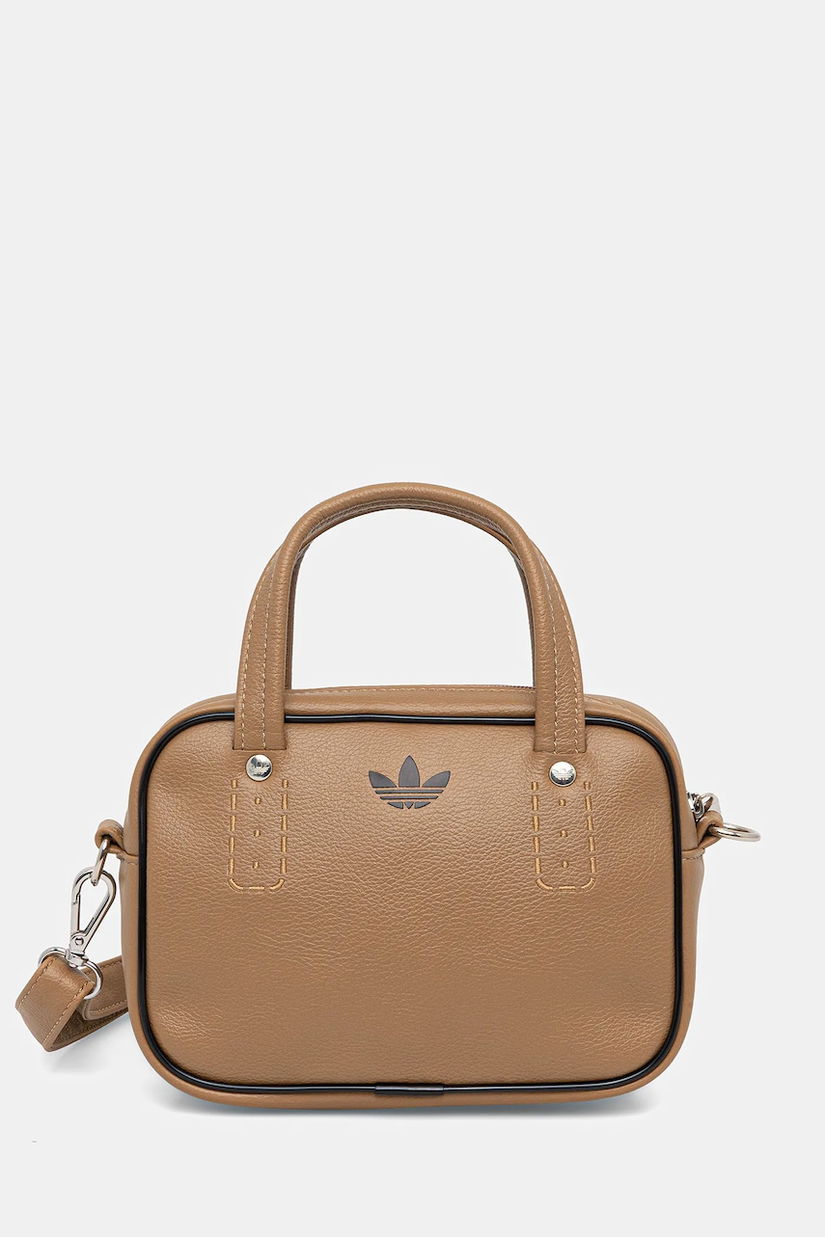 adidas Originals poșetă Adicolor culoarea bej, JX7874