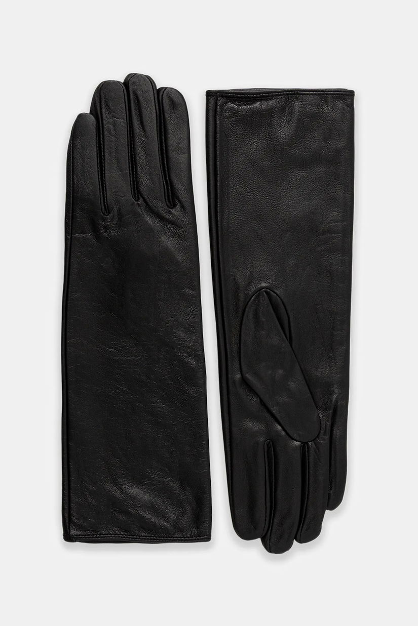 Answear.LAB manusi de piele culoarea negru