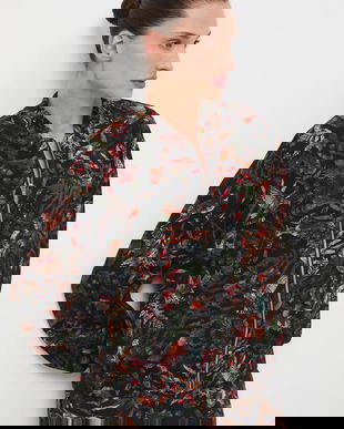 Medicine bluza culoarea negru, modelator