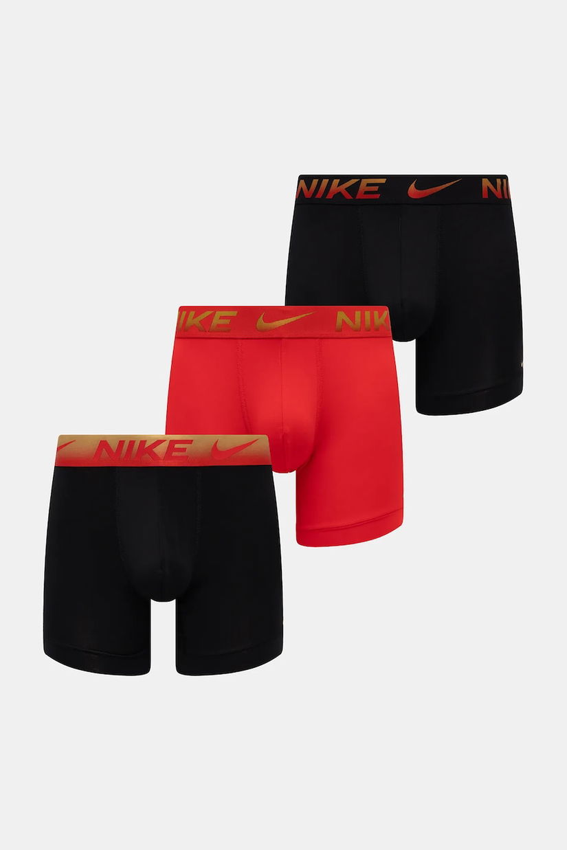 Nike boxeri 3-pack culoarea rosu, 0000KE1157