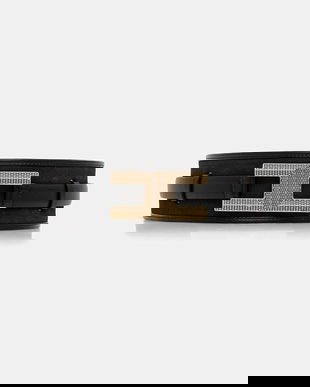 Elisabetta Franchi curea culoarea negru, CT52S57E2