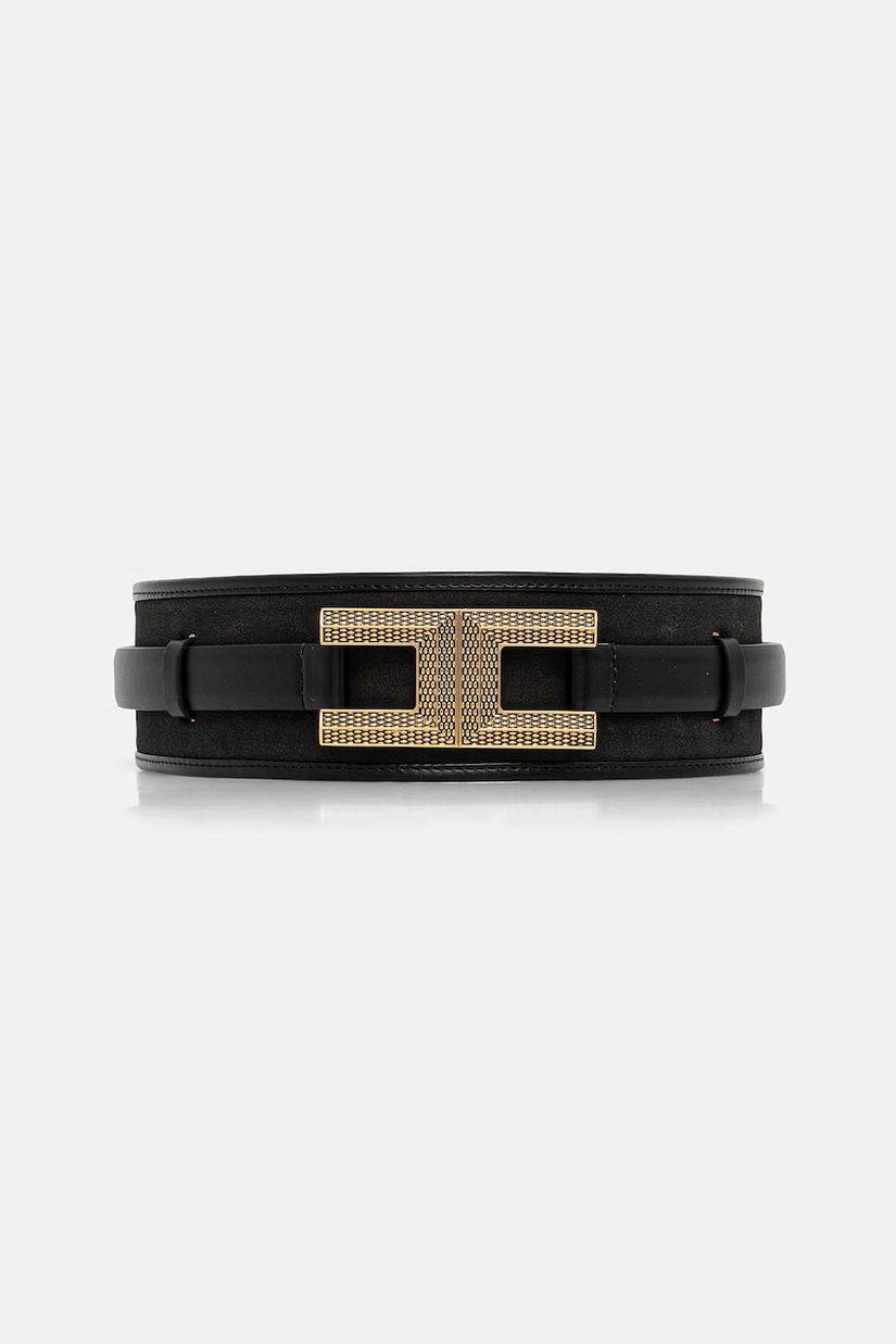 Elisabetta Franchi curea culoarea negru, CT52S57E2