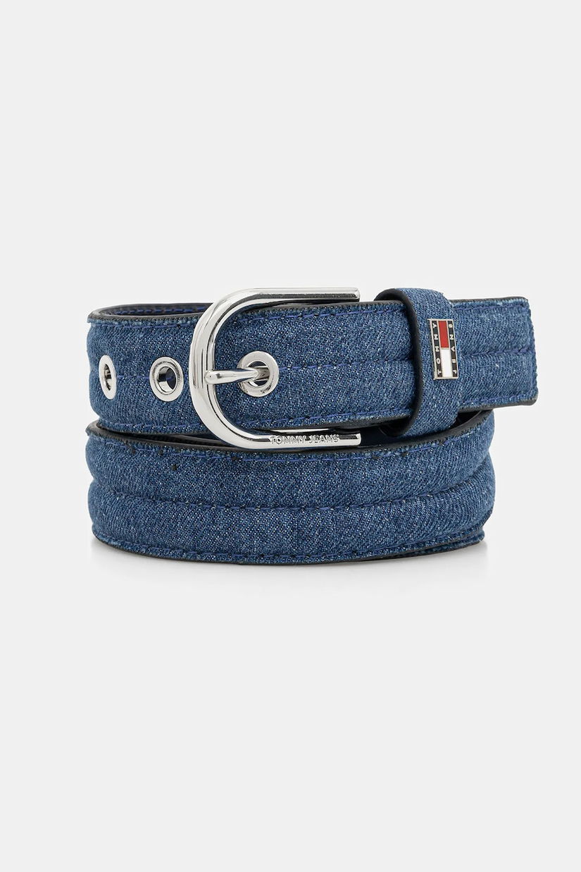 Tommy Jeans curea culoarea bleumarin, AW0AW18046