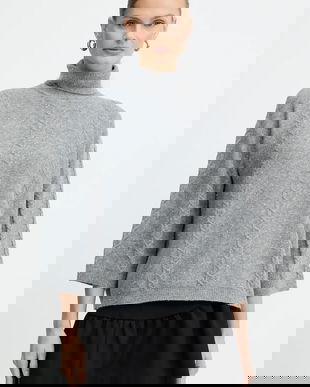 Marella pulover din amestec de lână Emme by Marella culoarea gri, light, 2525366032200