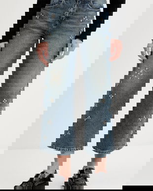 Desigual jeans 0 high waist, 25WWDD11