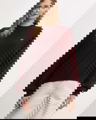 Rotate pulover de lână culoarea bordo, light, 1147522734