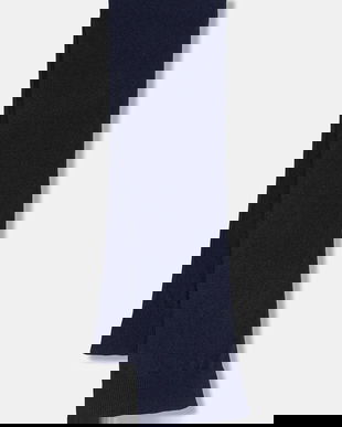 United Colors of Benetton eșarfă de lână culoarea negru, uni, 1002DU01E