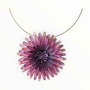 Colier Floare Crizantema 3D