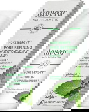 SHORT LIFE - Fluid Hidratant pentru Inchiderea Porilor si Ten Gras cu Menta, Zinc si Acid Salicilic Lavera, 50 ml