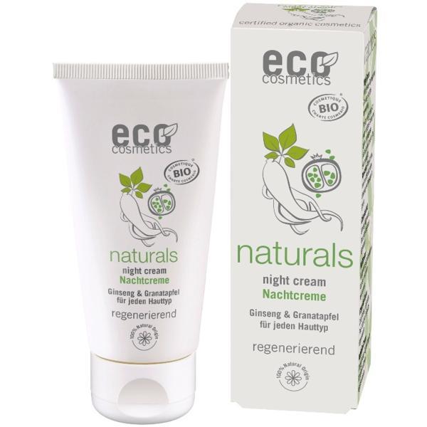 SHORT LIFE - Crema Bio de Noapte cu Ginseng si Rodie Eco Cosmetics, 50 ml