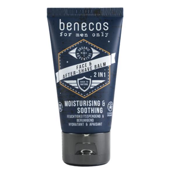 SHORT LIFE - Balsam After-Shave Bio Hidratant si Calmant Benecos, 50 ml